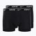 Bokserki męskie Nike Everyday Cotton Stretch Trunk 2 pary black