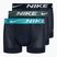 Bokserki męskie Nike Dri-Fit Essential Micro Trunk 3 pary blue/navy/green