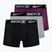 Bokserki męskie Nike Dri-Fit Essential Micro Trunk 3 pary violet/wolf grey/black