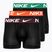 Bokserki męskie Nike Dri-Fit Essential Micro Trunk 3 pary black green/hyper crimson/burgundy