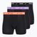 Bokserki męskie Nike Essential Cotton Stretch 3 pary cinder black