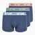 Bokserki męskie Nike Cotton Stretch Trunk 3 pary mineral