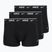 Bokserki męskie Nike Cotton Stretch Trunk Black