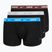 Bokserki męskie Nike Cotton Stretch Trunk 3 pack open black