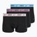 Bokserki męskie Nike Cotton Stretch Trunk 3 pack charcoal heather