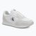 Buty męskie Calvin Klein YM0YM01326 Retro Runner Sock Lace Up Ny-Su bright white/black