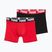 Bokserki męskie PUMA Everyday Basic 2 pary red/black