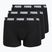 Bokserki męskie PUMA Everyday 3 pary black