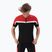 Koszulka rowerowa męska Rogelli Course black/red/white