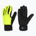 Rękawiczki rowerowe męskie Rogelli Essential Winter Waterproop fluor yellow