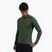 Longsleeve rowerowy męski Rogelli Essential II green