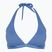 Góra od stroju kąpielowego Tommy Hilfiger Triangle Fixed Rp blue spell