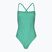 Strój kąpielowy jednoczęściowy damski Tommy Hilfiger Straight Neck Print ithaca olimpic green