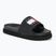 Klapki damskie Tommy Jeans Elevated Flatform Slide black