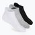 Skarpety męskie SKECHERS Extended Terry Low Cut 3 pary white/black