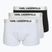 Bokserki męskie KARL LAGERFELD Elastic Trunk 3 pary black/white/grey