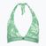 Góra od stroju kąpielowego Tommy Hilfiger Halter Rp Print floral tropic aop fort green