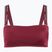 Góra od stroju kąpielowego Calvin Klein KW0KW02731 Removable Straps - RP plum glaze