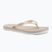 Japonki damskie Calvin Klein YW0YW01720 Thong+ Tpu Metallic eggshell/bright white