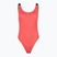 Strój kąpielowy jednoczęściowy damski Calvin Klein KW0KW02754 Intense Power Rib Scoop Back One Piece-RP dazzling coral