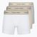 Bokserki męskie Calvin Klein LV00NB4447 Brief 3 pary oyster gray/grey heather/white
