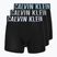 Bokserki Calvin Klein 000NB3609A Boxer Brief 3 pary black w/harbor mist logo/black w