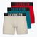 Bokserki Calvin Klein 000NB3609A Boxer Brief 3 pary oatmeal/aged redwood/bright turquoi