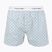 Bokserki Calvin Klein LV00NM2831 Boxer Trad icon cotton emblem chalk/gulf blue
