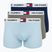 Bokserki Tommy Hilfiger Trunk 3 pary utility sage/prppy navy/keepsake blue