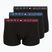 Bokserki męskie Tommy Hilfiger Trunk WB 3 pary deep regatta/black/bluee jean