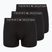 Bokserki Tommy Hilfiger Brief Dtm 3 pary black / black / black