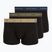 Bokserki męskie Tommy Hilfiger Trunk WB 3 pary army green/wdg blue/ptch blue