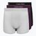 Bokserki męskie Calvin Klein LV00NB4394 Brief black/harbor mist/dark purple w/ dt