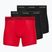 Bokserki męskie Calvin Klein LV00NB4576 Boxer Brief black/goji berry/black