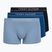 Bokserki męskie Tommy Hilfiger Trunk Dtm navy blue/opul blue/brisk blue
