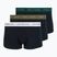 Bokserki męskie Tommy Hilfiger Trunk WB 3 pack nb//white/orna green/utility olive