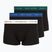 Bokserki męskie Tommy Hilfiger Trunk WB 3 pack nb//opu blu/orna green/ivory silk