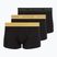 Bokserki męskie Tommy Hilfiger Trunk Metallic black/gold/gold