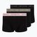 Bokserki męskie Tommy Hilfiger Trunk WB 3 pack utility sage/black/bonita pink