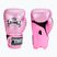 Rękawice bokserskie Top King Muay Thai Super Star Air pink/silver