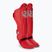 Ochraniacze piszczeli i stóp Top King Pro Semi Leather red
