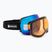 Gogle narciarskie DRAGON X2 icon blue/lumalens blue ion/amber