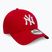 Czapka z daszkiem New Era League Essential 9Forty New York Yankees red