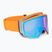 Gogle narciarskie Atomic Four Pro HD orange/silver/yellow blue