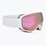 Gogle narciarskie Atomic Revent HD white/pink copper