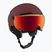 Kask narciarski Atomic Savor Visor Stereo maroon/red stereo