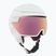 Kask narciarski Atomic Revent GT Amid Visor HD white heather/pink chopper hd