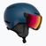 Kask narciarski Atomic Revent Visor Photo deep ocean/red photo