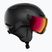 Kask narciarski Atomic Revent Visor Photo black/red photo