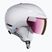 Kask narciarski Atomic Revent GT Amid Visor HD S2 white heather/pink copper